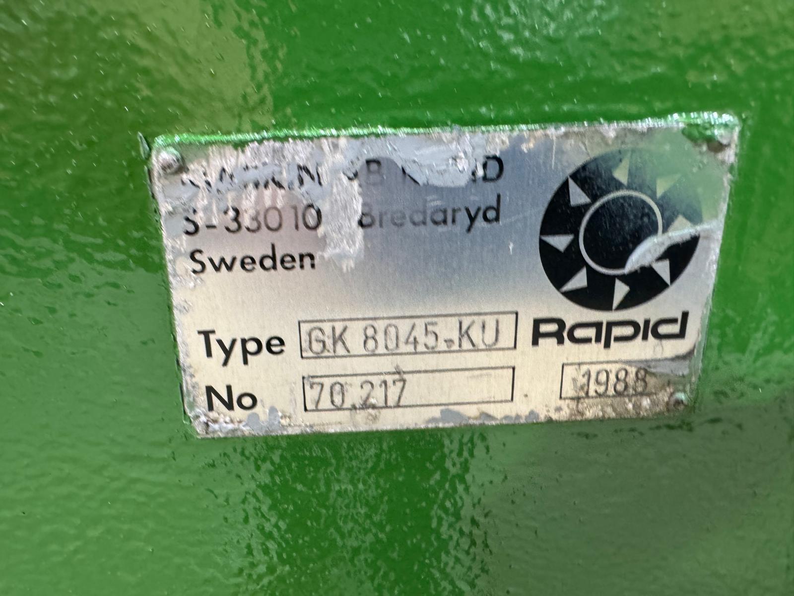 Rapid GK 80-45 KU Granulator - Image 15