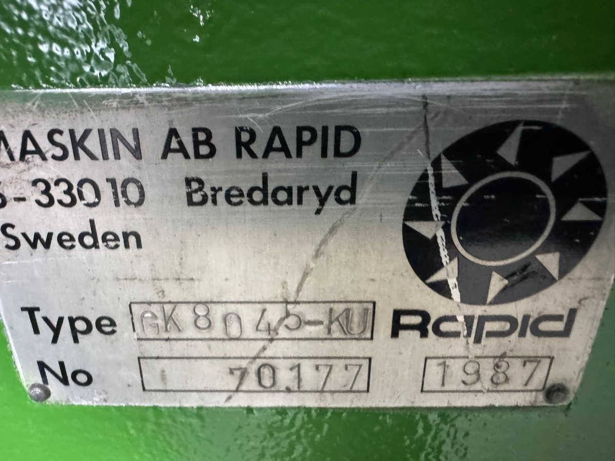 Rapid GK 80-45 KU Granulator - Image 11